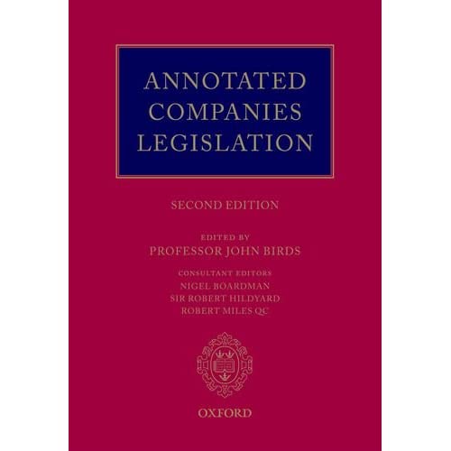 Annotated Companies Legislation