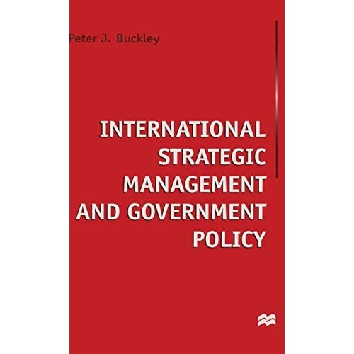 International Strategic Management and Government Policy