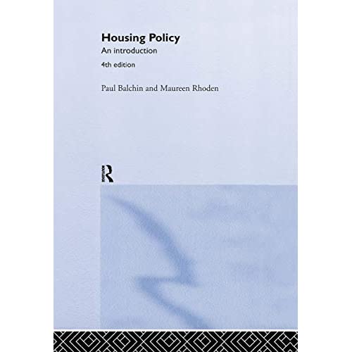 Housing Policy an Introduction (Fourth Edition)