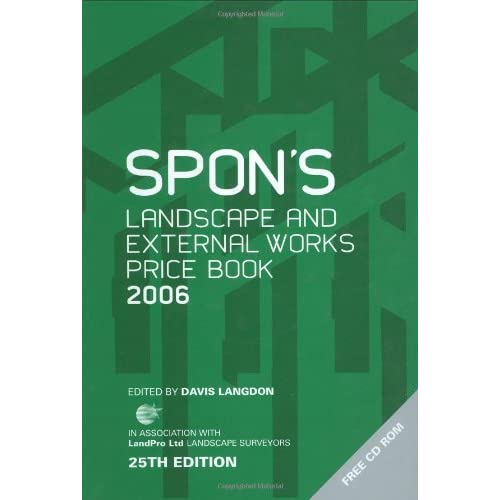 Spon's Landscape and External Works Price Book 2006 (Spon's Price Books)
