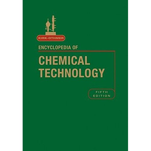 Encyclopedia of Chemical Technology: v. 18 (Kirk 5e Print Continuation Series)