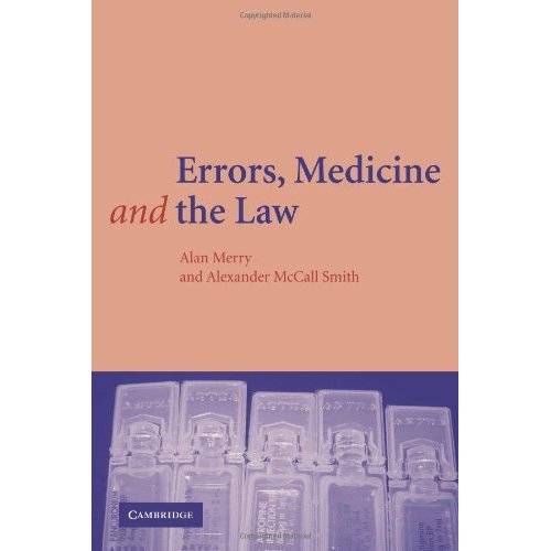 Errors, Medicine and the Law