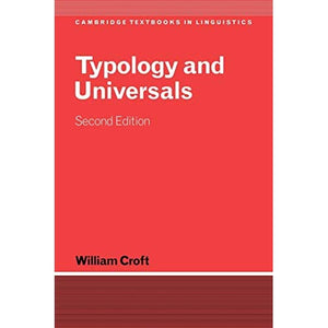 Typology and Universals (Cambridge Textbooks in Linguistics)