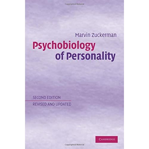 Psychobiology of Personality (Problems in the Behavioural Sciences S)