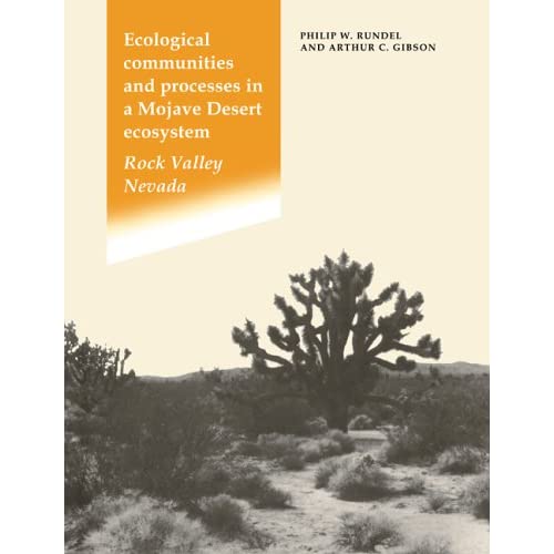 Ecological Comm in a Mojave Desert