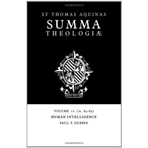 Summa Theologiae v12: 1a. 84-89 (Summa Theologiae (Cambridge University Press))