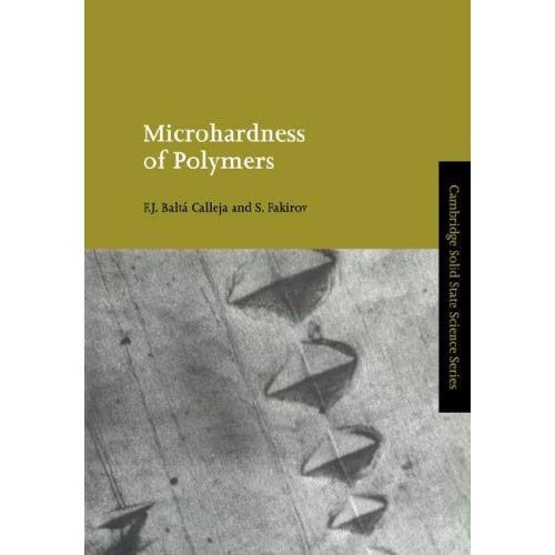 Microhardness of Polymers (Cambridge Solid State Science Series)