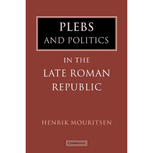 Plebs Politics Late Roman Republic