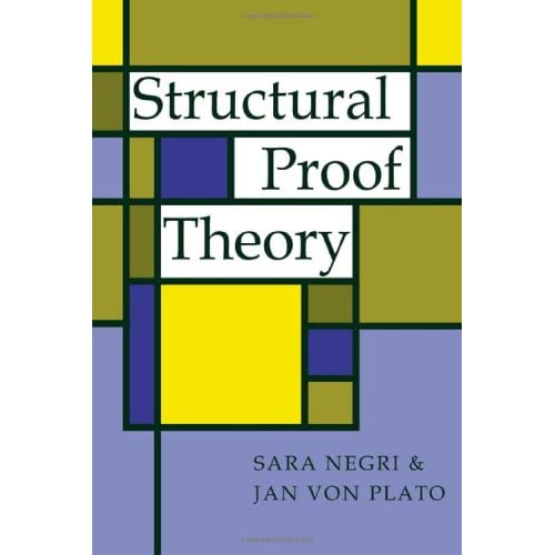 Structural Proof Theory