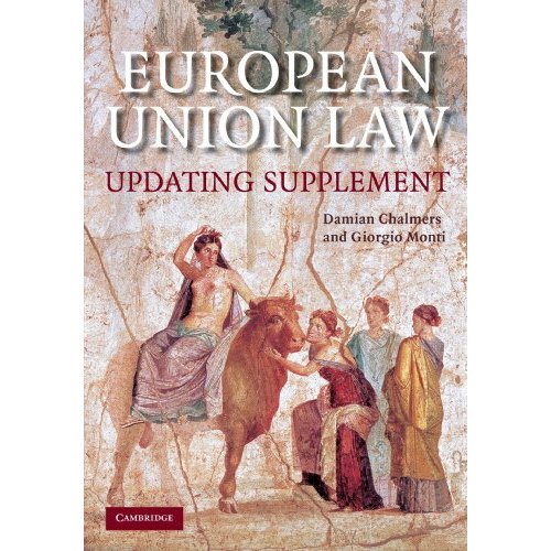 European Union Law Updating Supplement: Text and Materials