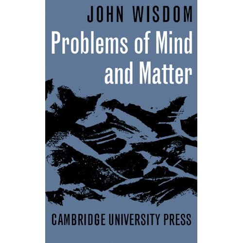 Problems of Mind and Matter