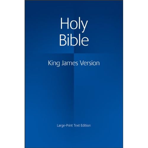 KJV Large Print Text Bible, KJ650:T: Authorized King James Version.KJV Large Print Text Edition Hardback