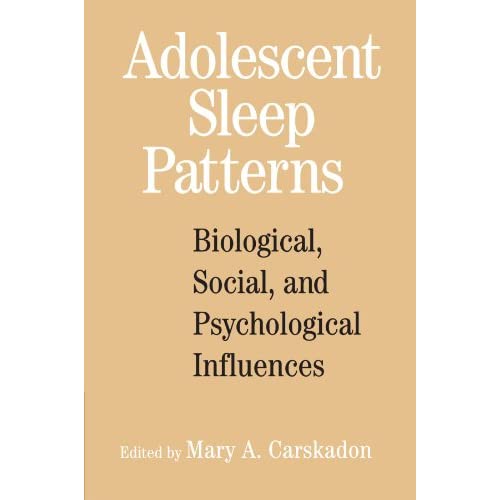 Adolescent Sleep Patterns: Biological, Social, and Psychological Influences