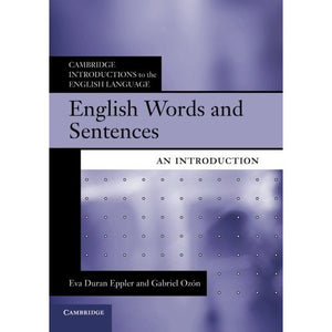 English Words and Sentences: An Introduction (Cambridge Introductions to the English Language)