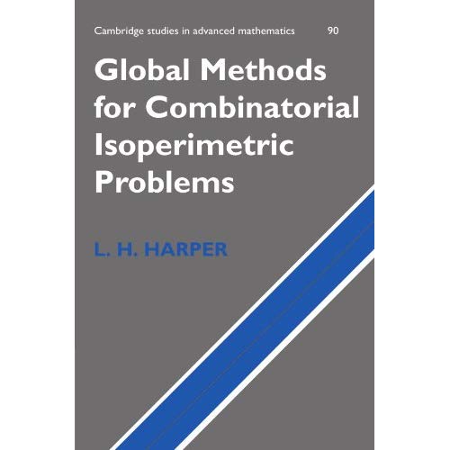 Global Methods for Combinatorial Isoperimetric Problems (Cambridge Studies in Advanced Mathematics)