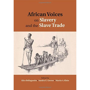 African Voices on Slavery and the Slave Trade: Volume 2, Essays on Sources and Methods