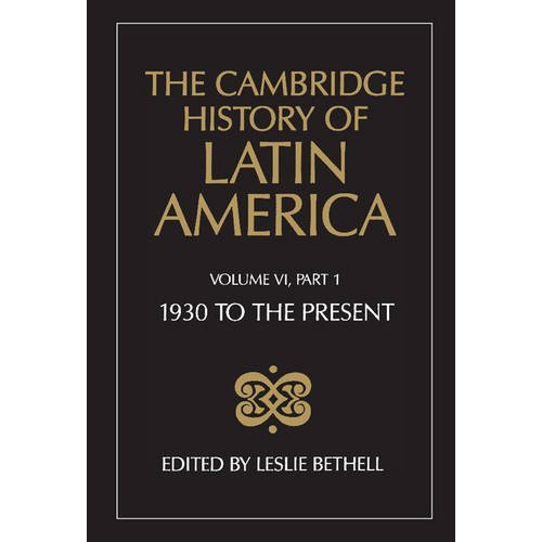 The Cambridge History of Latin America: Part 1