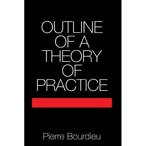 Outline of a Theory of Practice: 16 (Cambridge Studies in Social and Cultural Anthropology, Series Number 16)