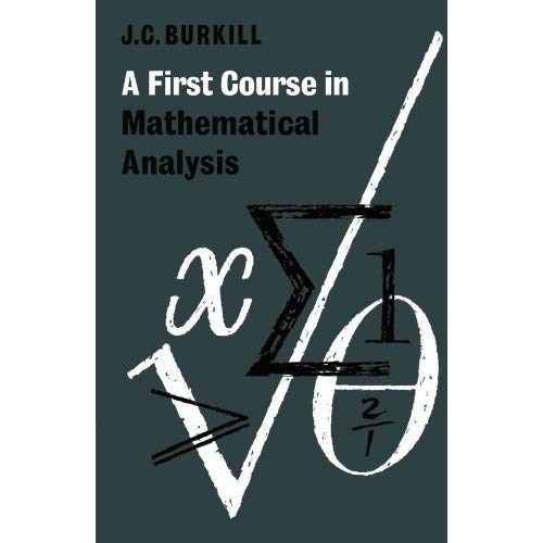 A First Course in Mathematical Analysis