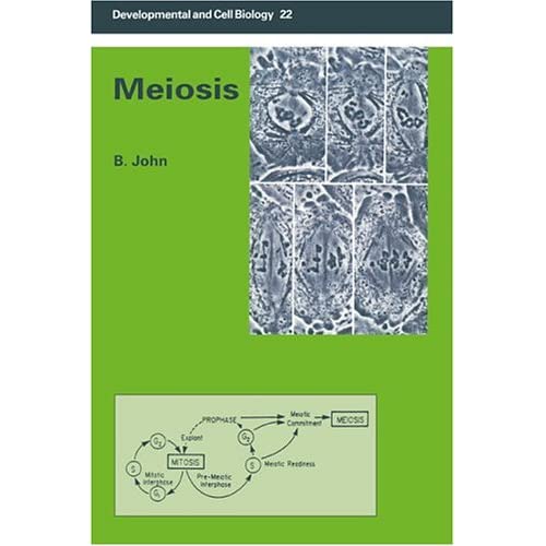 Meiosis: 22 (Developmental and Cell Biology Series, Series Number 22)