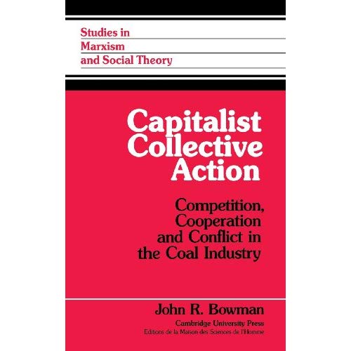 Capitalist Collective Action: Competition, Cooperation and Conflict in the Coal Industry (Studies in Marxism and Social Theory)