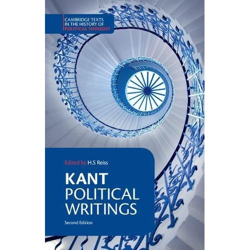 Kant: Political Writings (Cambridge Texts in the History of Political Thought)