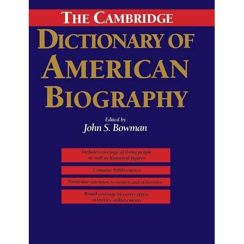 The Cambridge Dictionary of American Biography