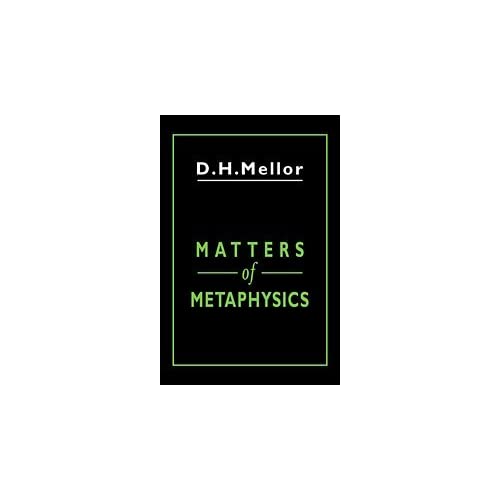 Matters of Metaphysics