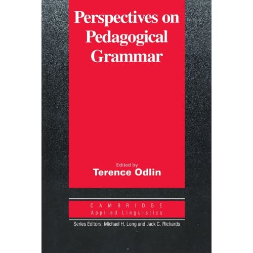 Perspectives on Pedagogical Grammar (Cambridge Applied Linguistics)
