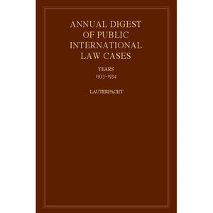 International Law Reports: Volume 7