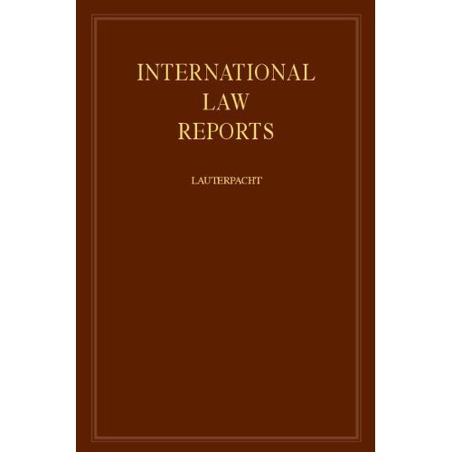 International Law Reports: Volume 45