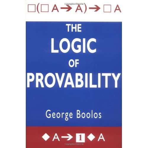 The Logic of Provability