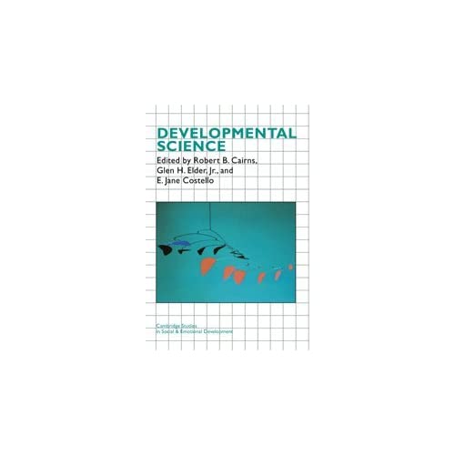 Developmental Science (Cambridge Studies in Social and Emotional Development)
