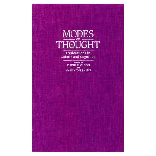 Modes of Thought: Explorations in Culture and Cognition