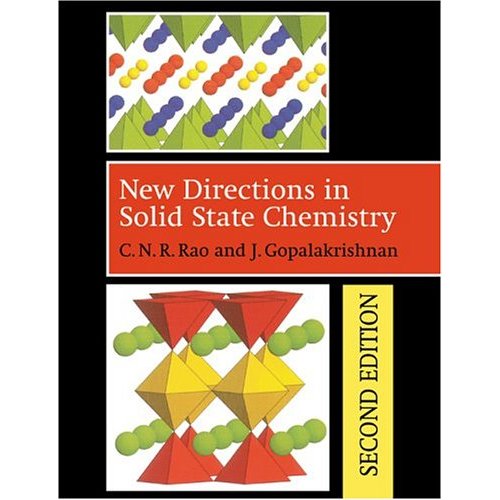 New Directions Solid State Chem 2ed
