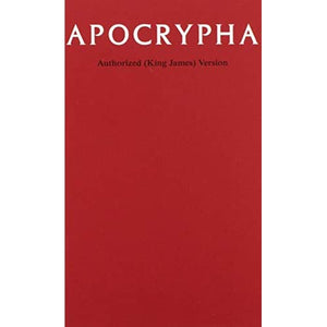 KJV Apocrypha Text Edition, KJ530:A: Authorized King James Version (Bible Akjv)