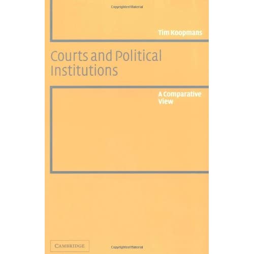 Courts and Political Institutions: A Comparative View