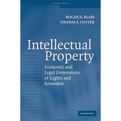 Intellectual Property: Economic and Legal Dimensions of Rights and Remedies