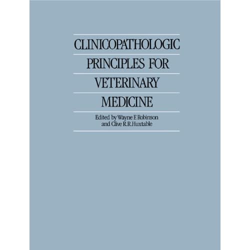 Clinicopathlgc Veterinary Medicine