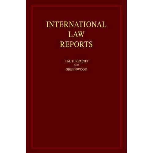 International Law Reports: Volume 102