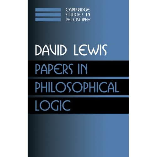 Papers in Philosophical Logic: Volume 1 (Cambridge Studies in Philosophy)