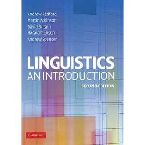 Linguistics: An Introduction