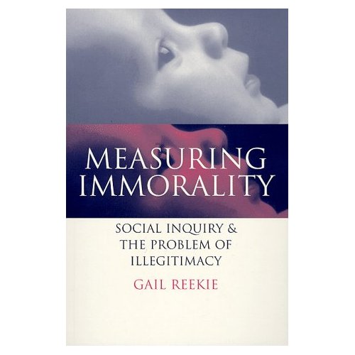 Measuring Immorality: Social Inquiry and the Problem of Illegitimacy