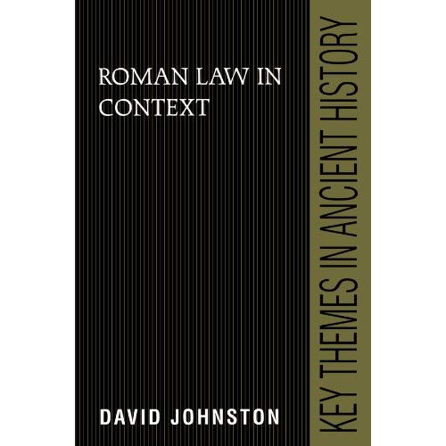 Roman Law in Context (Key Themes in Ancient History)