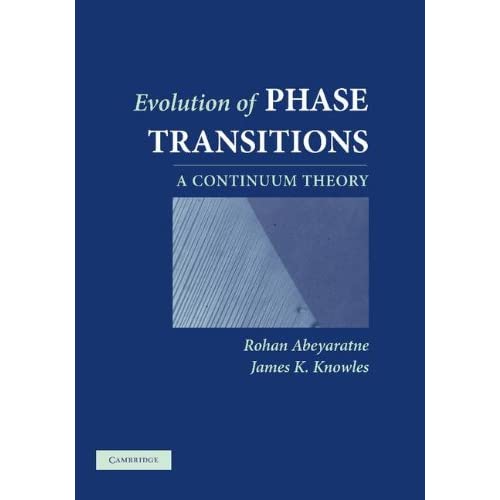 Evolution of Phase Transitions: A Continuum Theory
