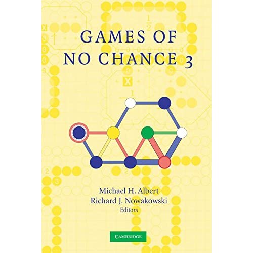 Games of No Chance 3: 56 (Mathematical Sciences Research Institute Publications)