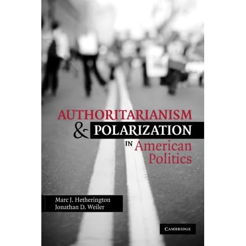 Authoritarianism and Polarization in American Politics