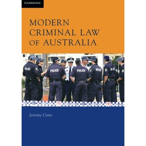 Modern Criminal Law of Australia