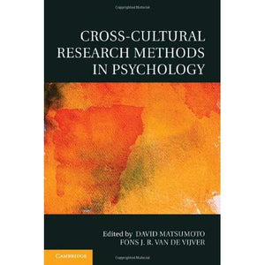 Cross-Cultural Research Methods in Psychology (Culture and Psychology)