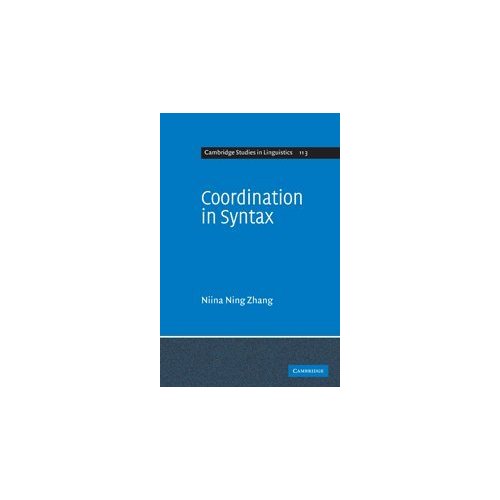 Coordination in Syntax (Cambridge Studies in Linguistics)